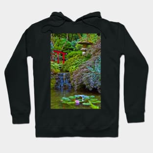 Canada. BC. Butchart Gardens. Japanese Garden. Hoodie